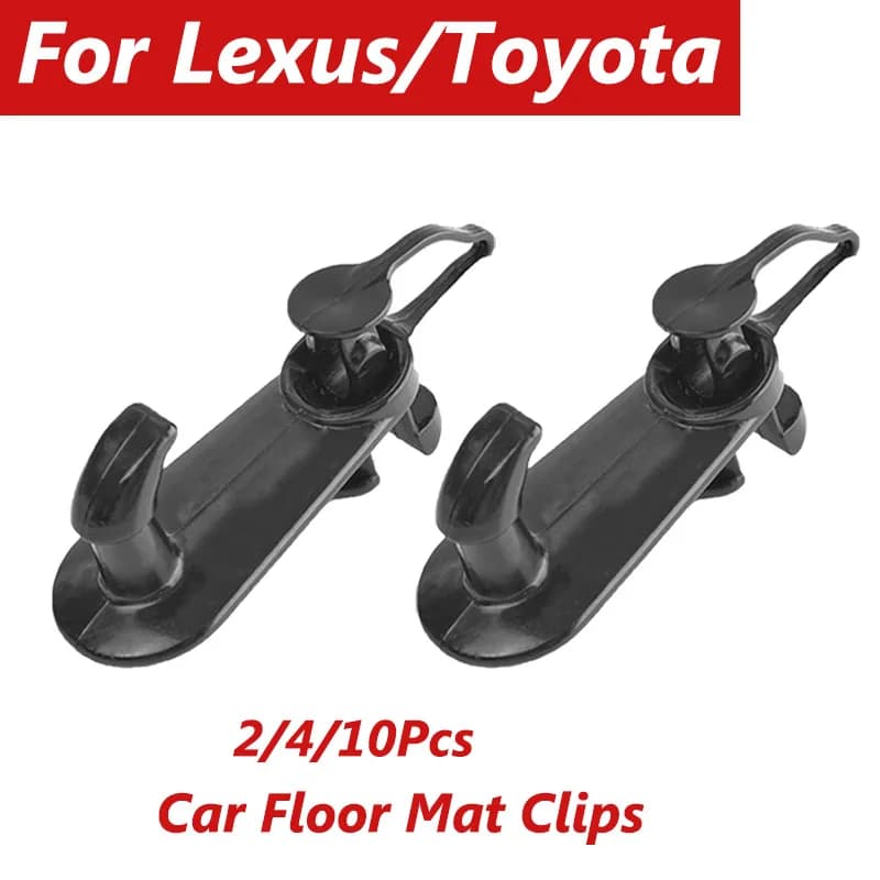 2/4/10Pcs Car Floor Mat Clips Carpet Holder Retainer For Lexus ES330 2004-2006 IS250 2005-2010 Toyota Avalon 2001-2014