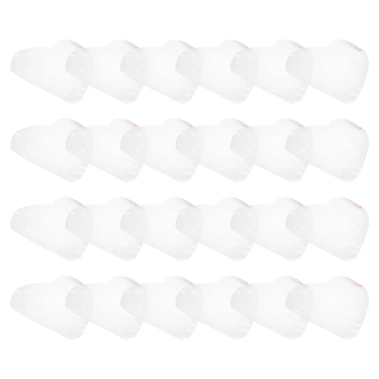 24 copriscarpe impermeabili in plastica trasparente antiscivolo, monouso, protezioni per scarpe da pioggia per escursioni all'aperto, rafting e viaggi