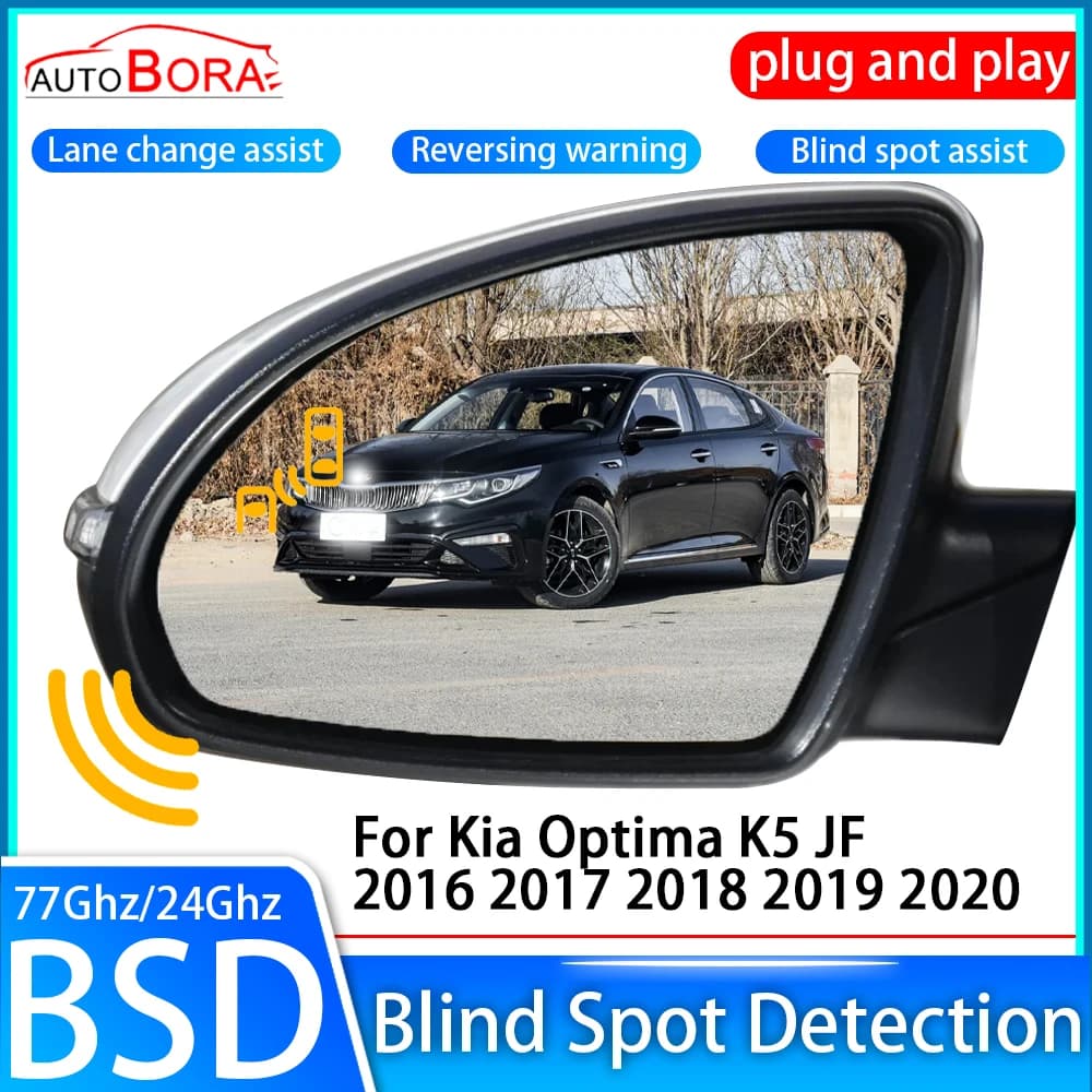 ZhuCamX Sistema di rilevamento punto cieco per auto Sensore BSD Monitoraggio specchietto retrovisore per Kia Optima K5 JF 2016 2017 2018 2019 2020
