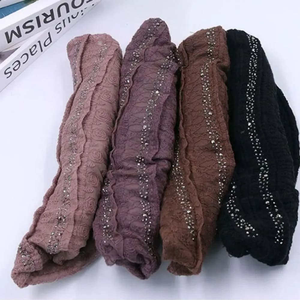 Hollow Out Flower Beanie Cap Breathable Headscarf Wrap Women Baseball Cap Casual Brim Caps Turban Beanies Hat Women Girls