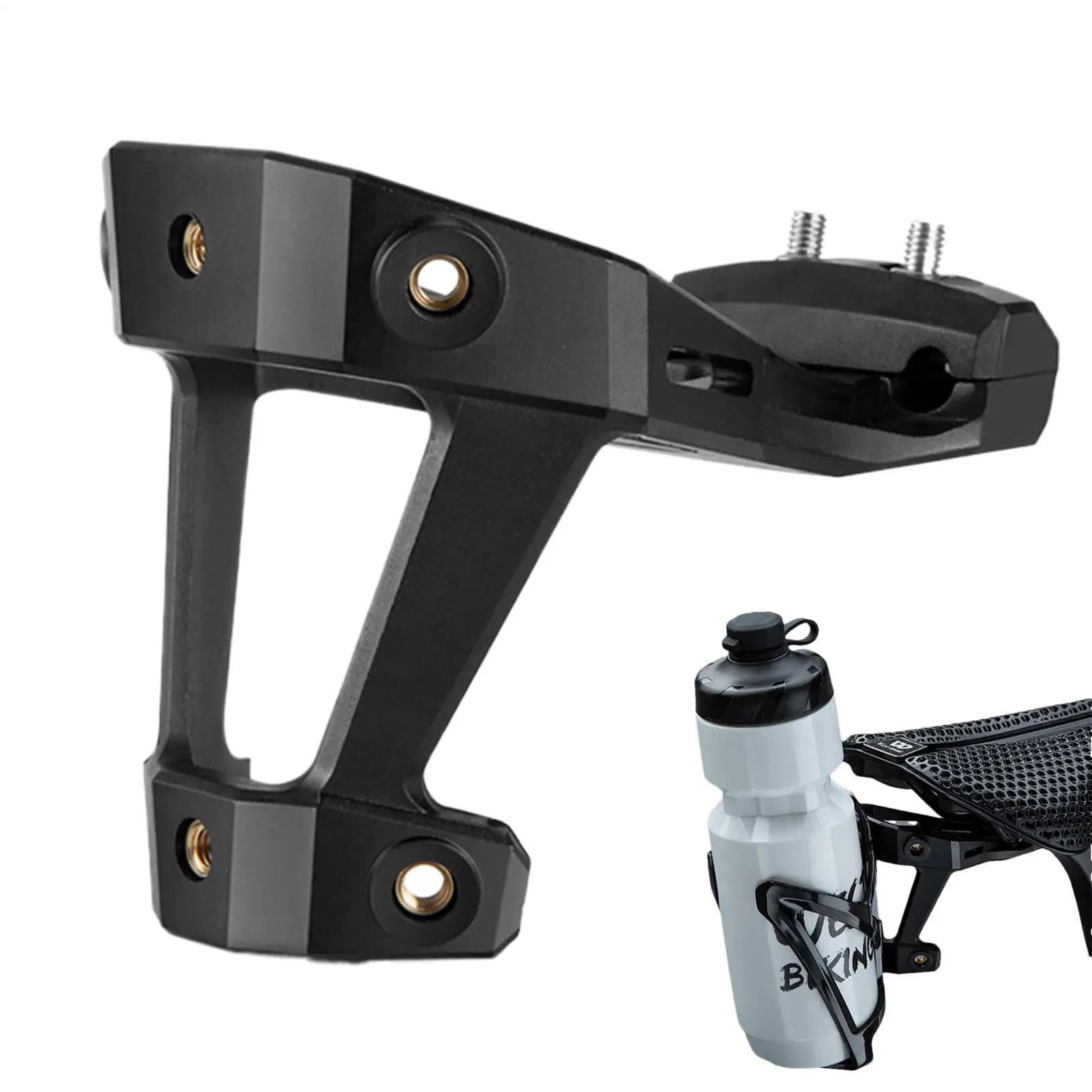 Saddle Mount Bottle Holder Adapter Lightweight Easy Installation Women Men Water Bottle for Outdoor Riding Fun Travel Exploring