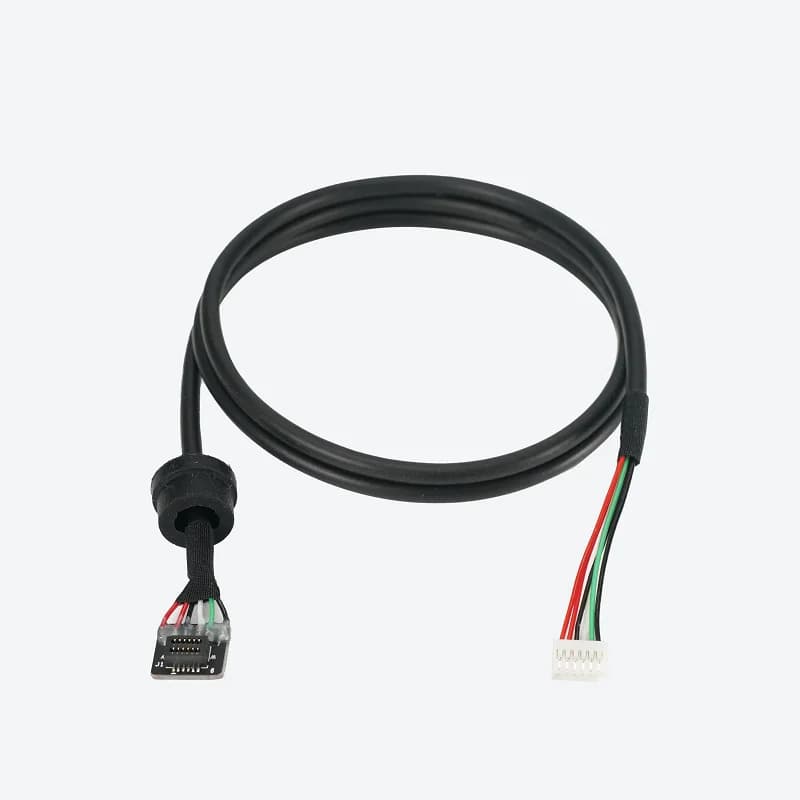 3D printer accessory Bambu Lab P1P advanced version cable data head tool black 6 PIN 1.25mm/12 PIN 0 8mm BTB