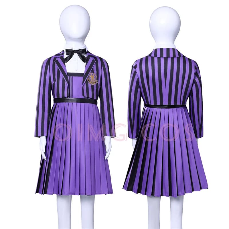 Costume Cosplay di Enid Sinclair, Uniforme per Carnevale, Costumi di Halloween, Anime, Abbigliamento per Donne
