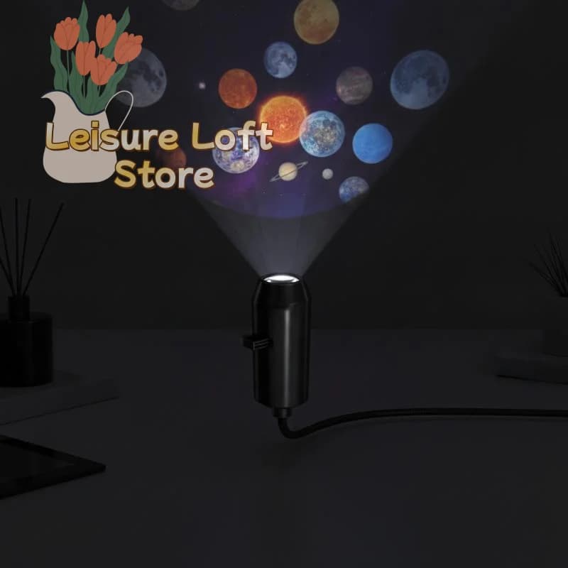 Low Power USB Galaxy Star Projector Mini Portable Planet Projection Lamp Soft Night Light for Baby Sleep Aid