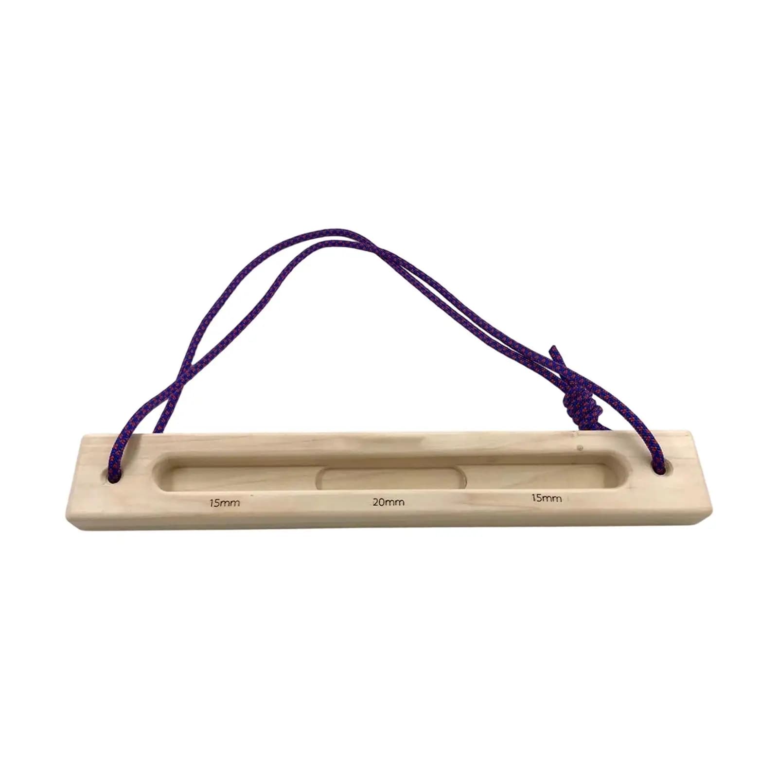 Hangboard per Arrampicata su Roccia e Alpinismo, Portatile in Legno, per Allenamento della Forza delle Dita, per Barra per Trazioni, Fitness, Fingerboard, Hang Hold