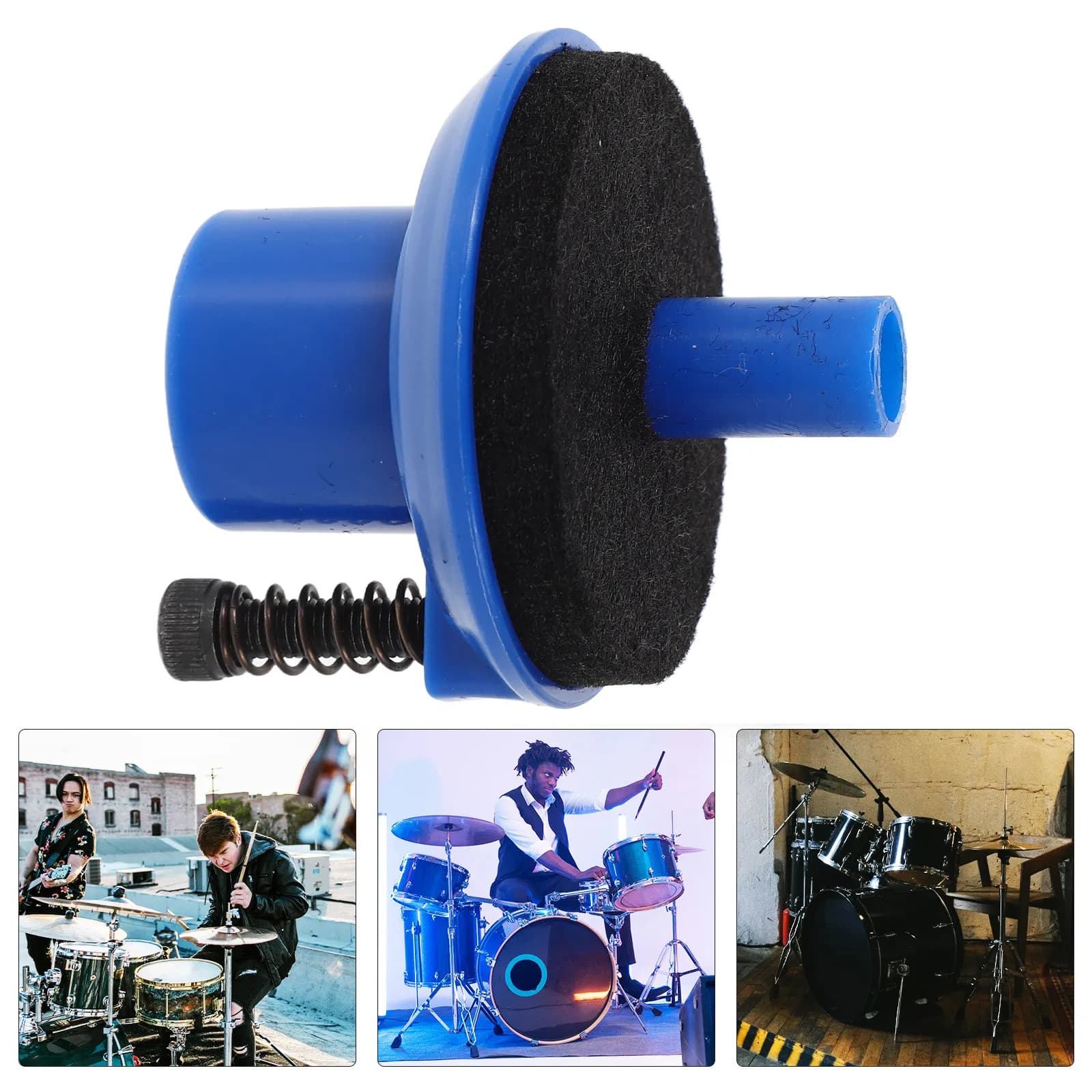 Feltro per Frizione Hi-Hat Batteria, Supporto per Piatto, Accessorio di Ricambio, Prestazioni Durature, Funzionamento Fluido, Set Batteria