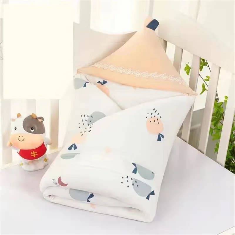 Neonato Primavera Swaddle Wrap Busta Coperta per bambini in cotone Swaddling Passeggino Avvolgere i bambini Sacco a pelo Biancheria da letto per bambini Wrap Trapunta