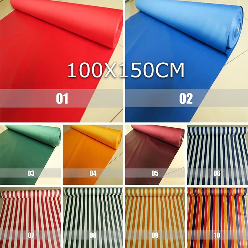 1M 600D Thickened Oxford Fabric Waterproof Tarpaulin Sun-resistant Oxford Cloth For Tent Sunshade Awning Canopy Fabric Materia