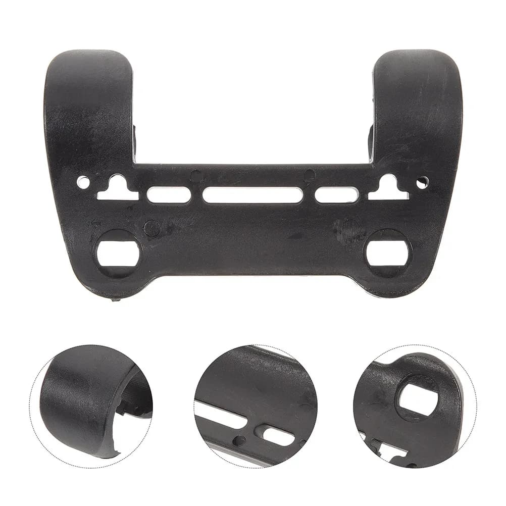Supporto per Gonfiatore Bici (2 Pezzi) in Plastica Robusta, Staffa di Fissaggio per Pompa, Facile da Trasportare, Compatto, Adatto a Tutte le Pompe Bici Standard, Pompa da Ciclismo
