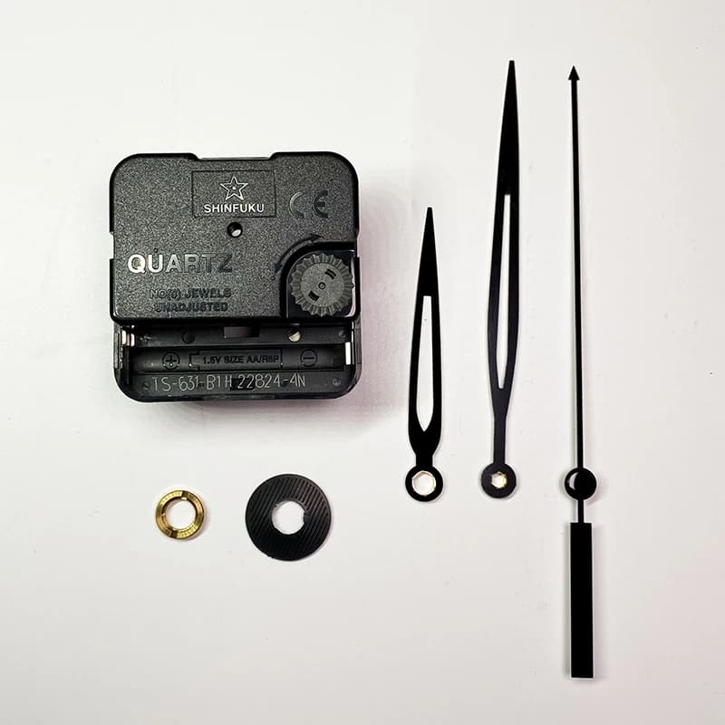 Clock Mechanism with Hands Silent Plastic DIY Accessories Kit Sweep Quartz Movement