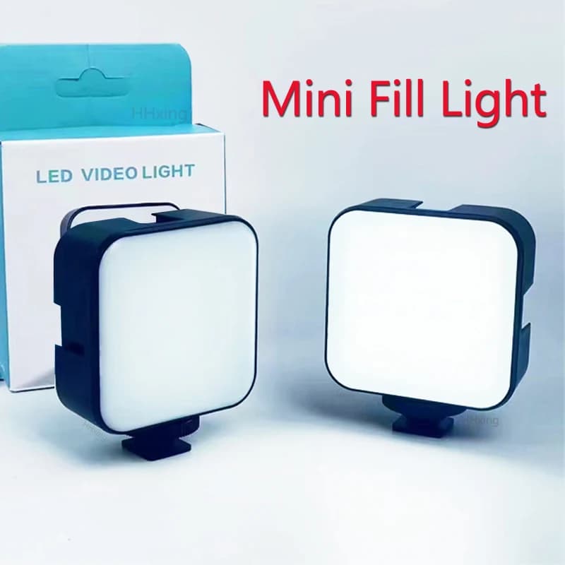 Led Lights Photography Lamp Live Broadcast Pocket RGB Light per riprese Video Beauty Fill camera Professional Selfie Ringlight