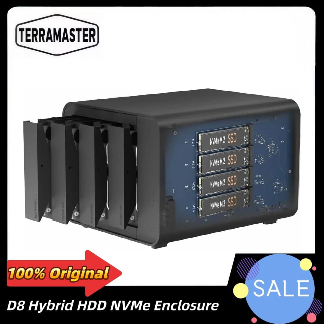 TERRAMASTER F4-425 Archiviazione NAS a 4 alloggiamenti CPU Intel x86 Quad-Core 4 GB di RAM Archiviazione attaccata su rete LAN da 2,5 GbE per utenti domestici (senza disco
