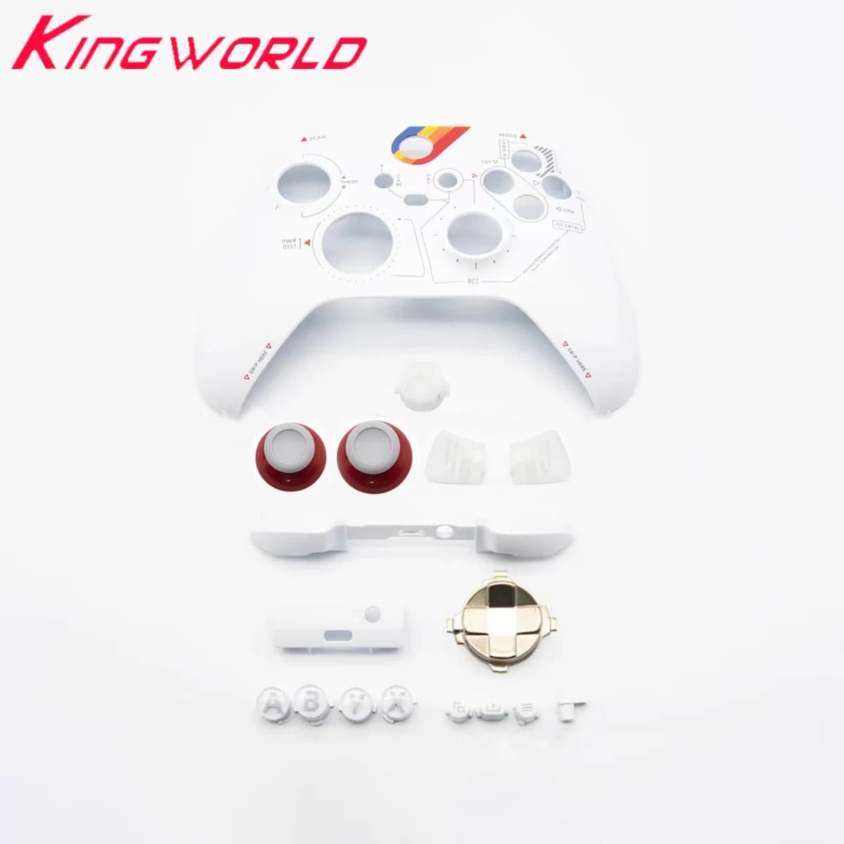 Sostituzione per controller Xbox Series XS Pulsante di riparazione fai-da-te Maniglia in edizione limitata Set completo di accessori