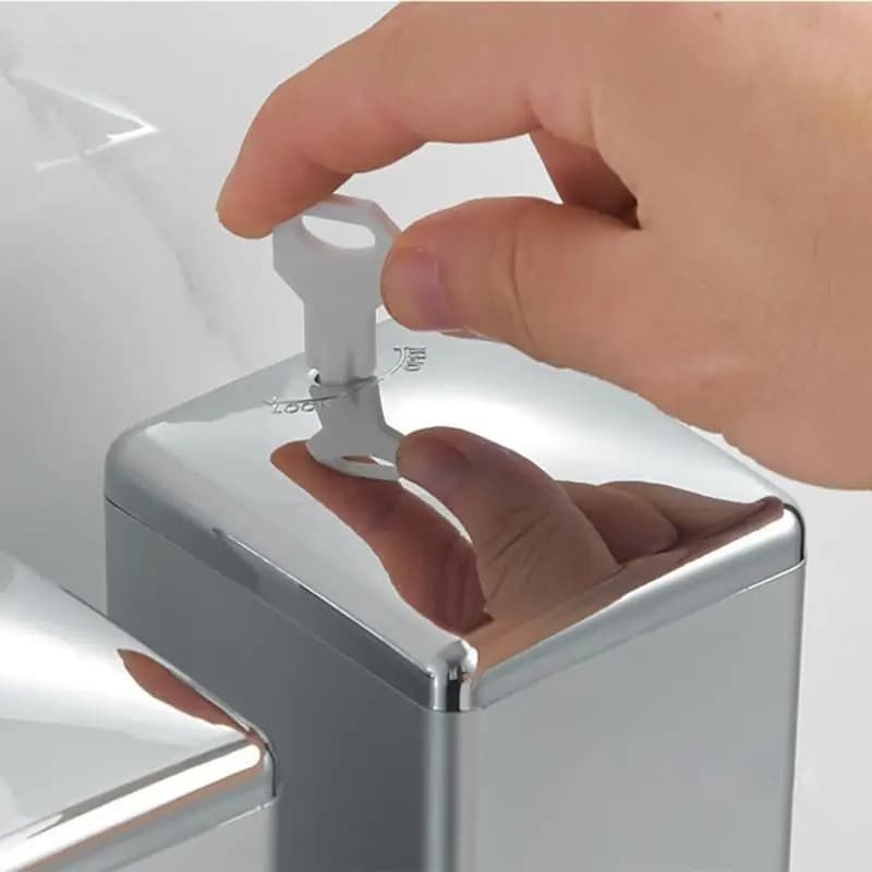 652F Bathroom Liquid Soap Dispenser Single Double Soap Dispenser Wall Kitchen Bathroom Bottle Plastic Pump Dispensers