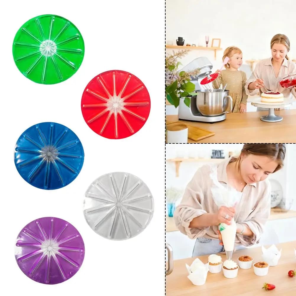 Accessori per Mixer Verticale KitchenAid, Resistenti agli Schizzi, Anti-Usura, Non Danneggiano la Ciotola, Utensile da Cucina