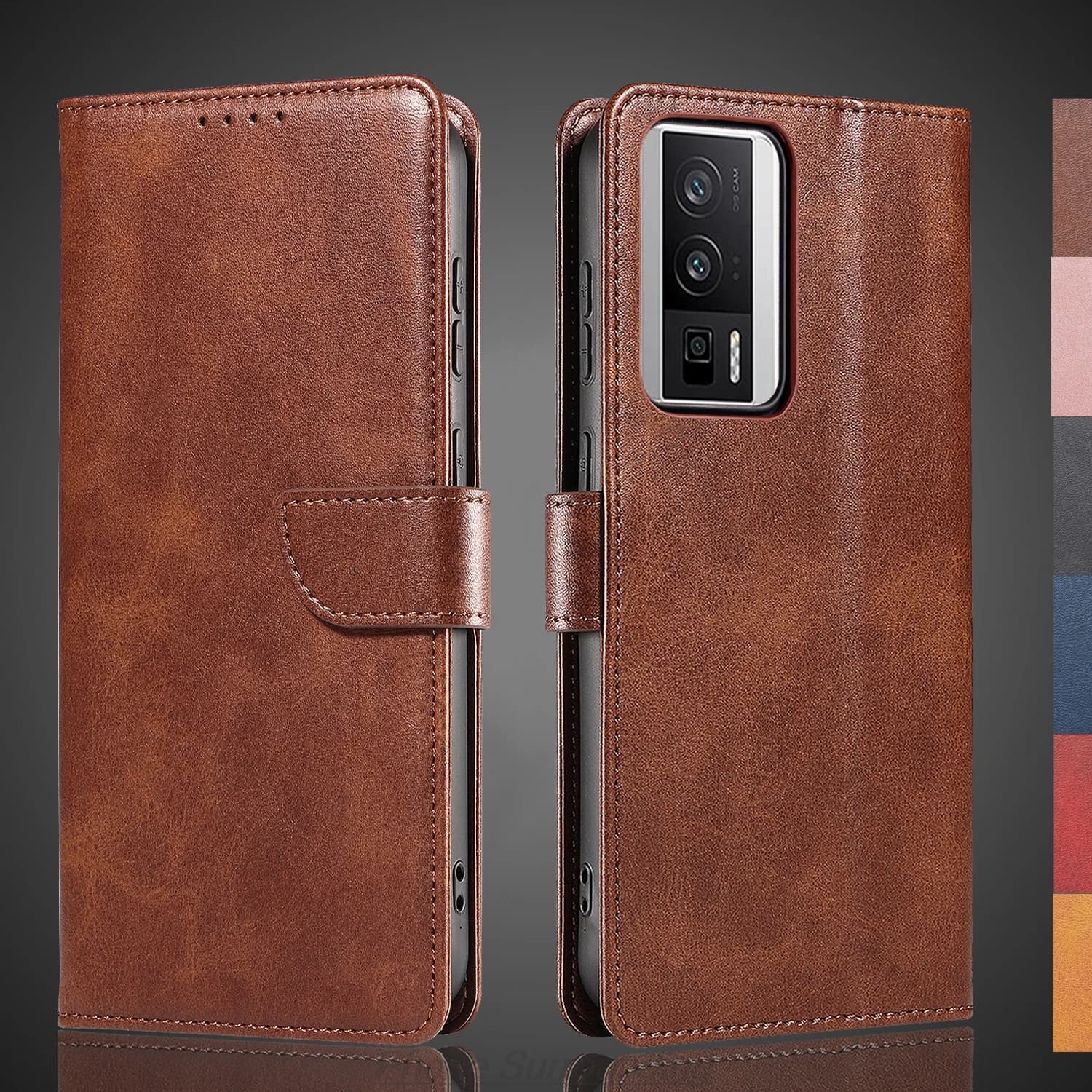 Wallet Flip Cover Leather Case for Xiaomi POCOPHONE POCO F5 Pro Pu Leather Phone Bags protective Holster Capa Fundas Coque