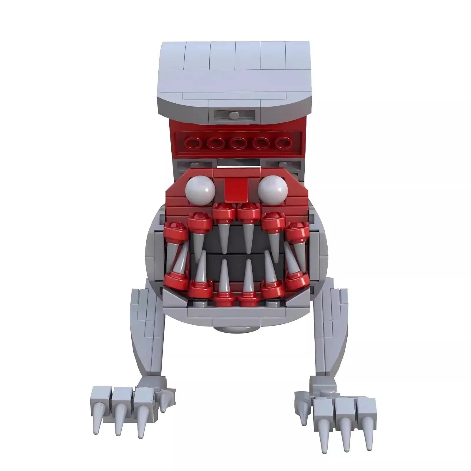 Bridge Worm Building Blocks Set Horror Monster Bug Bricks Model Home Decoration Halloween Gifts for Fans and Adults(271 PCS)