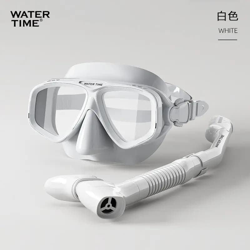 WaterTime underwater mask, snorkel mask, underwater breathing apparatus