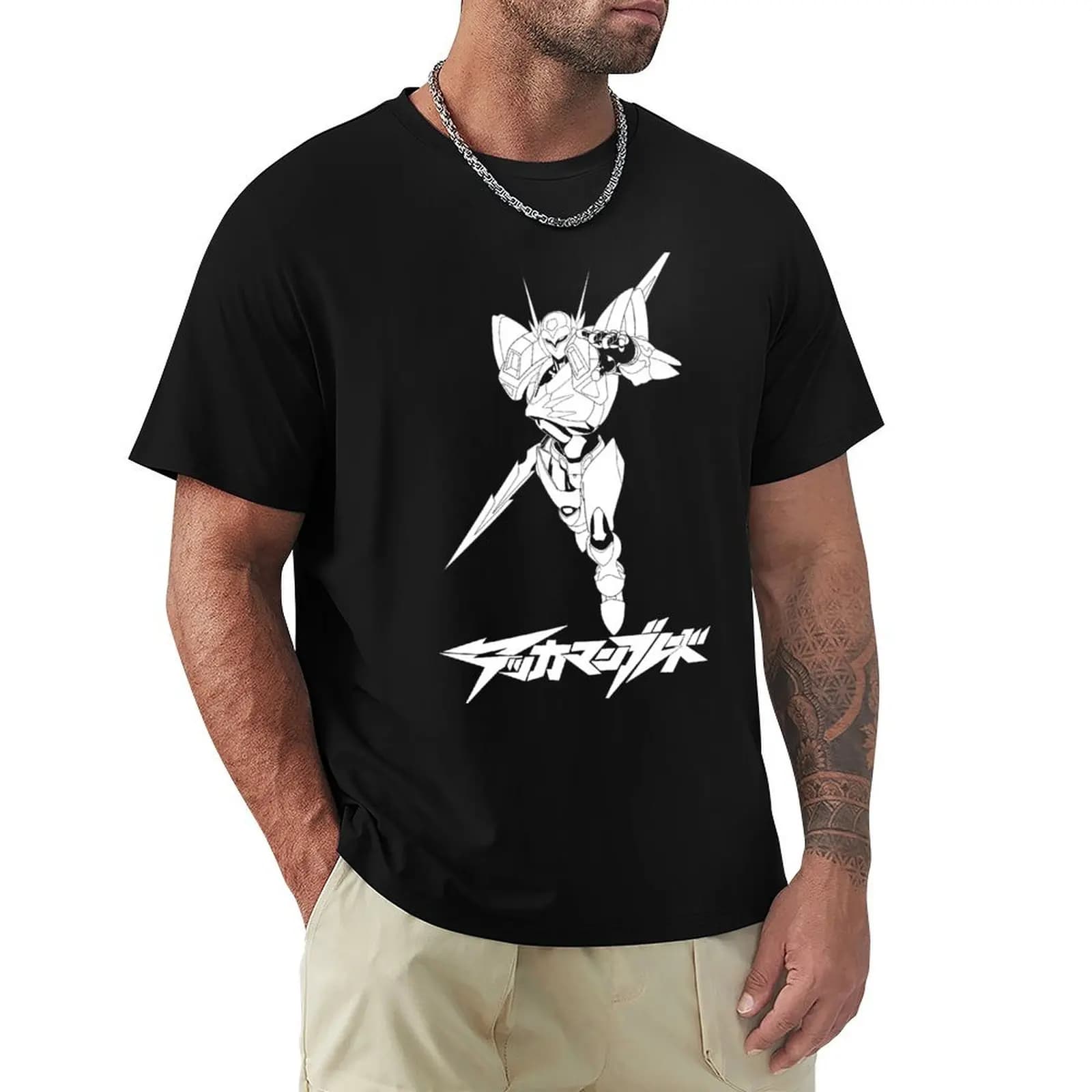 T-shirt TEKKAMAN BLADE, top casual leggero estivo a maniche corte