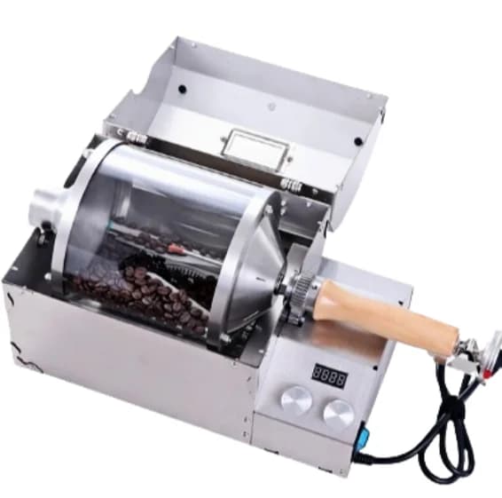 Commercial Adjustable Temperature Roaster Coffee Bean Machine for Home Restaurant and Bakery Use with Motor As Core Component