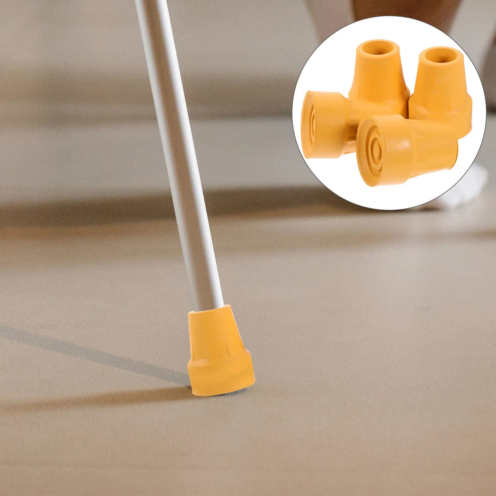 4 Pieces Spare Parts for Trekking Sticks, Stroller Sticks and Dogs
