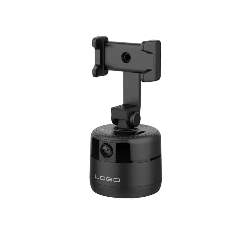Supporto per Telefono con Tracciamento Automatico di Viso/Corpo, Fotocamera Smart Shot, Rotazione a 360°, Asta Selfie in Tempo Reale per Vlog