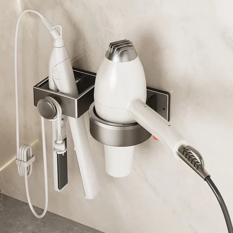 Bathroom hanger holders Bathroom hanger holders Wall holders Organizer for hair tools Dryer sticker