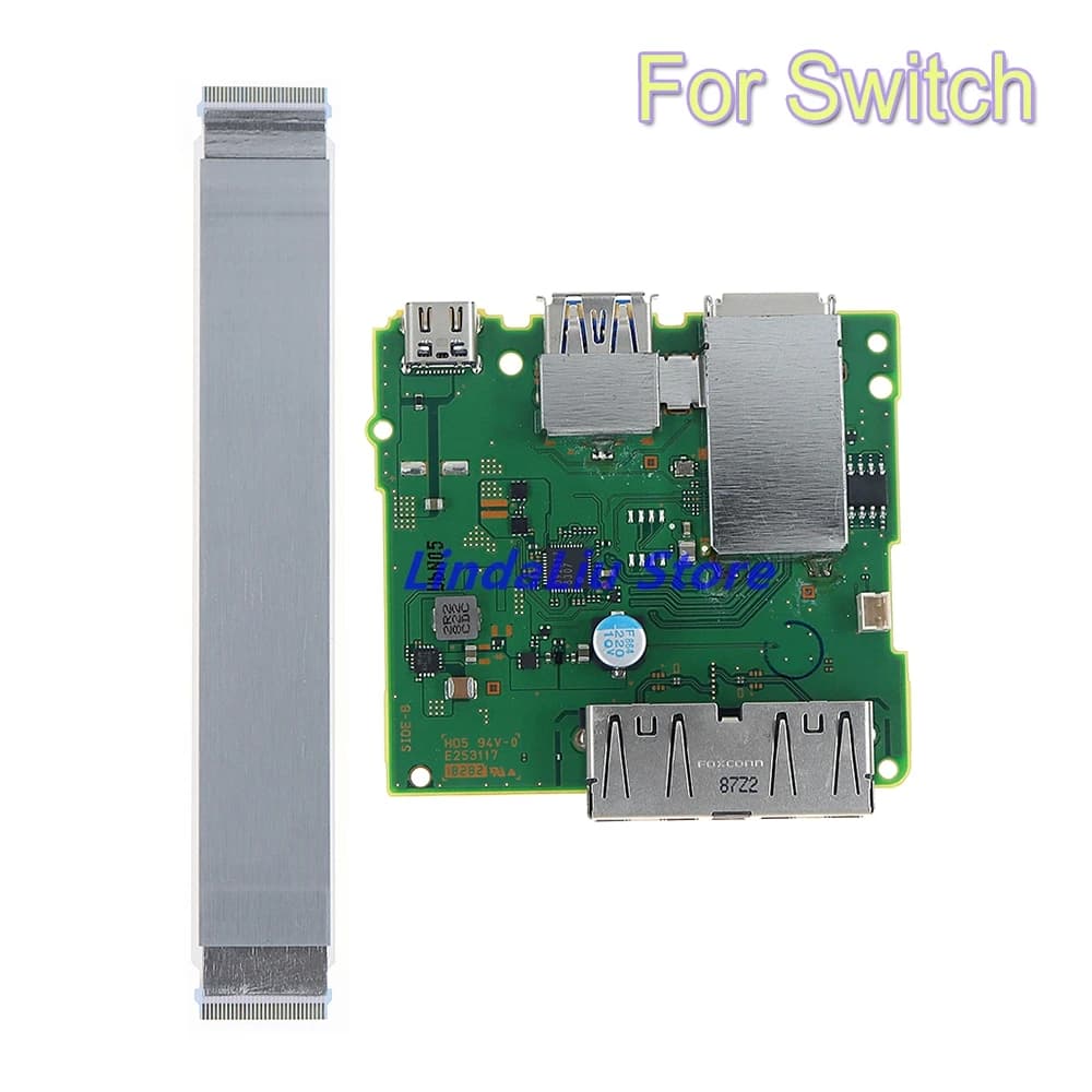1 set PCB module motherboard TV Dock Base charging card for Switch NS with HDMI compatible Docking cable