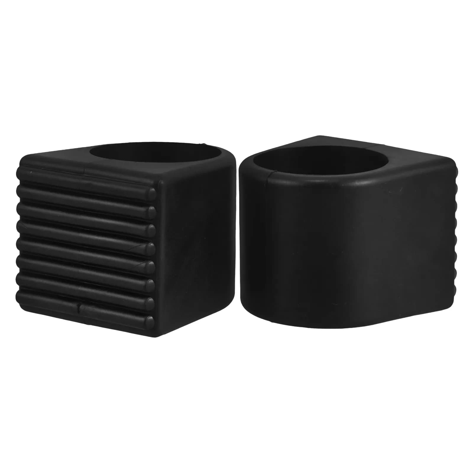 2 Pezzi Coprigambe in Gomma per Supporti di Batterie Elettroniche 37-38mm, Accessori di Ricambio Stabili e Durevoli, Silenziosi