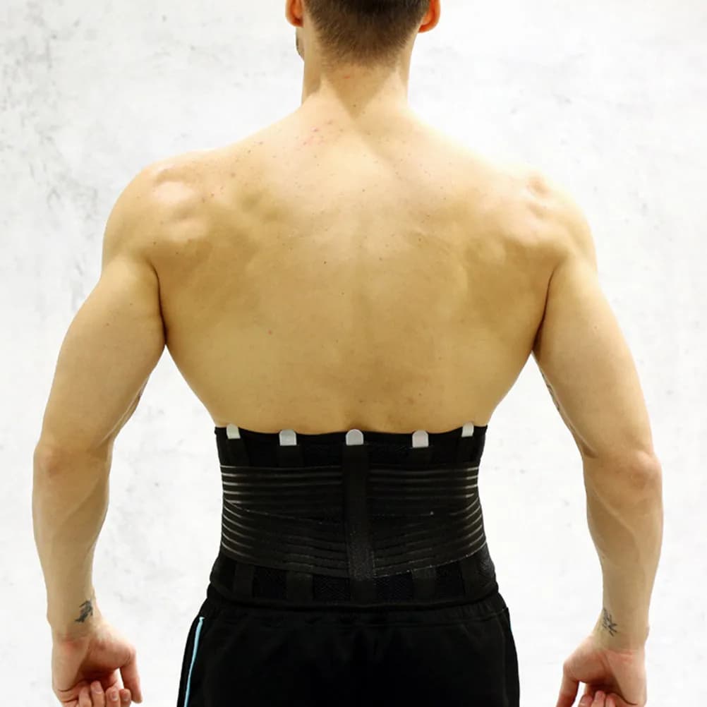 Running Waistband Breathable Sports Belt Fitness Brace Lumbar Support Protective Waist Wrap Exercising Waist Protector