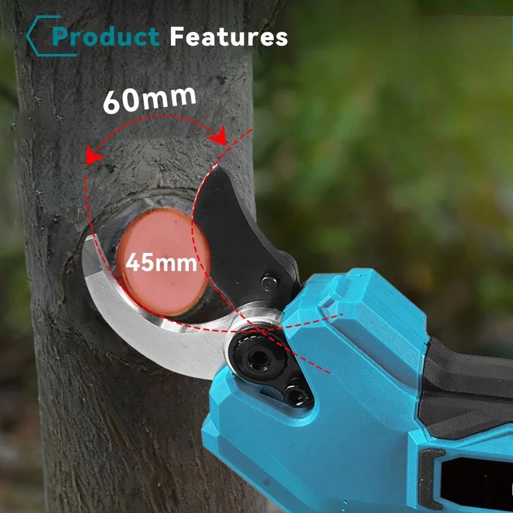 Electric Scissors No Makita Brushes for Power, Shaft and Bonsai Supplies Compatible with 18V Makita Battery