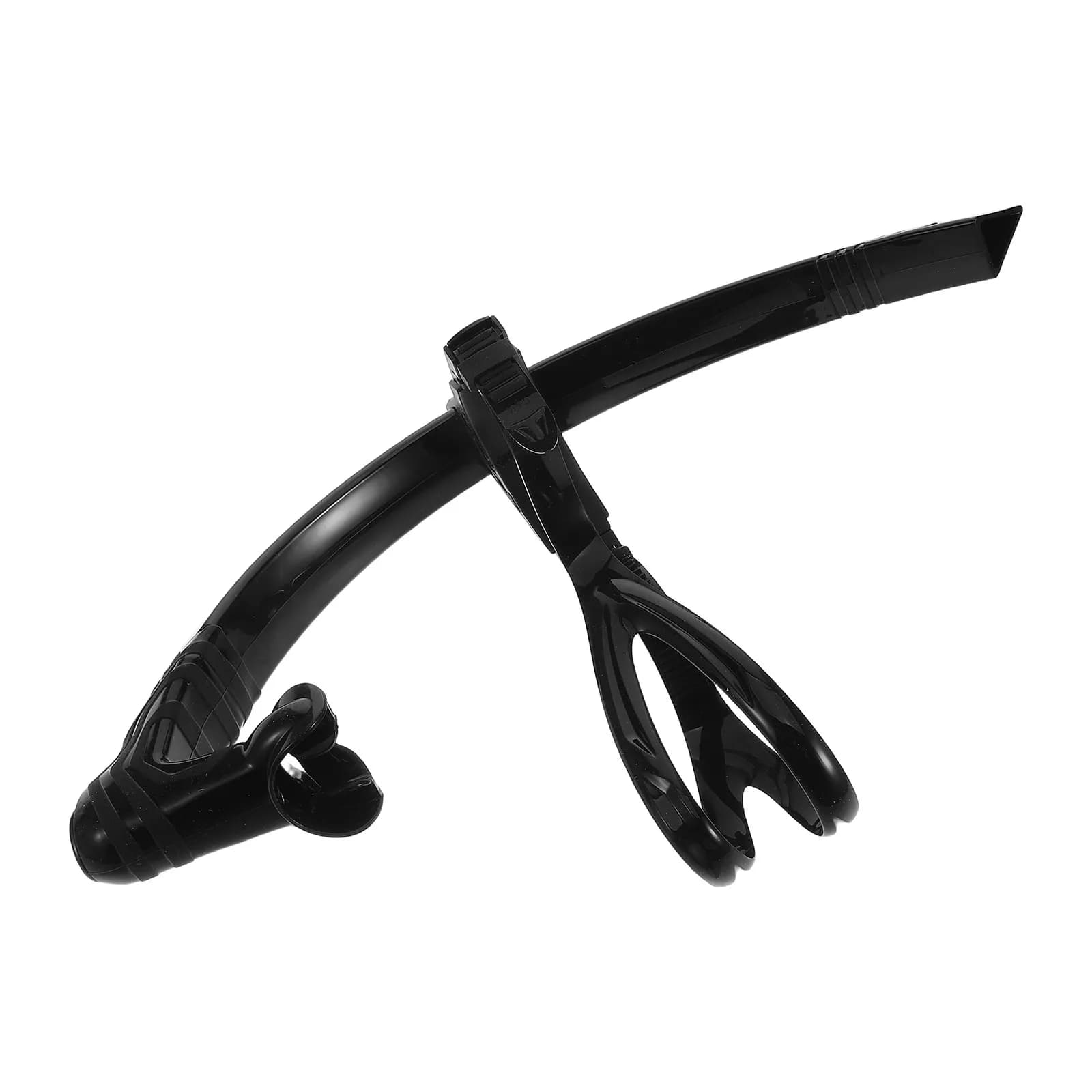 Tubo Snorkel Professionale per Nuoto Freestyle con Montaggio Centrale, Cinturino Regolabile, Design Semi-Secco per Allenamento in Piscina e Acque Libere