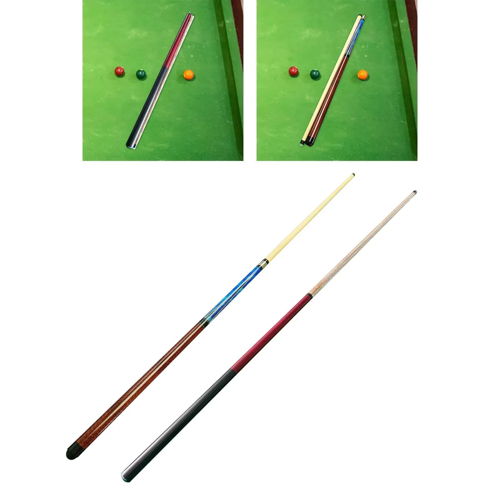 Stecca da Biliardo in Legno 56 Pollici, Stecca da Allenamento per Break e Jump, Stecca da Biliardo e Snooker per Bar, Casa, Pratica e Principianti
