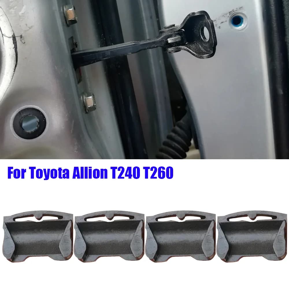 4x anteriore posteriore porta auto cinghia di controllo Kit di riparazione tappo Clip di smorzamento per Toyota Allion T240 T260 2001 2002 2003 2004 2005 - 2021