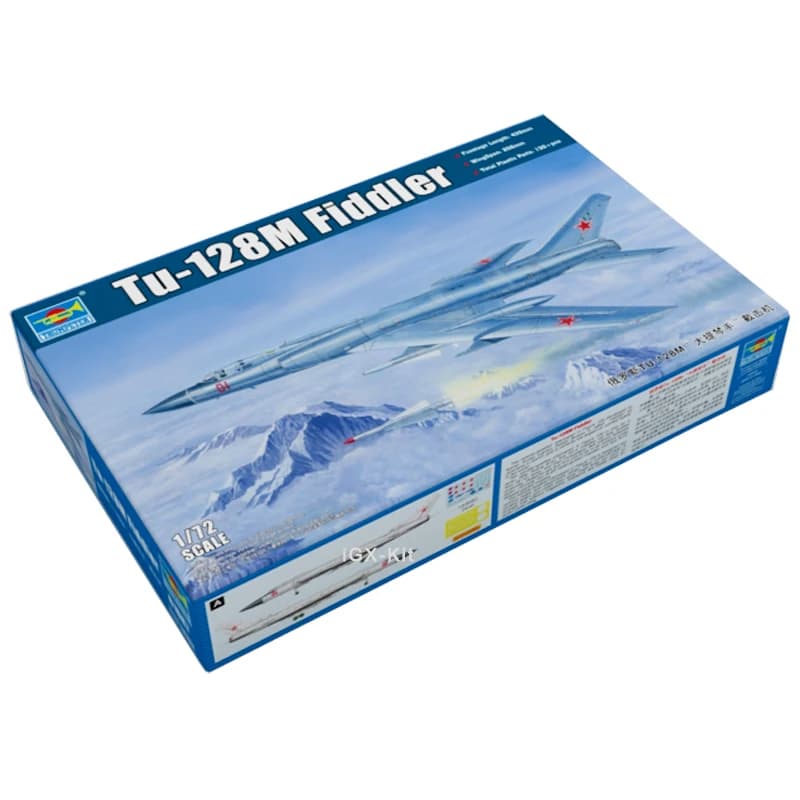 Trumpeter 01687 1/72 Russo Tu128 Tu-128M Fiddler Interceptor Aereo Aereo di Montaggio In Plastica Modello Giocattolo Regalo Kit di Costruzione