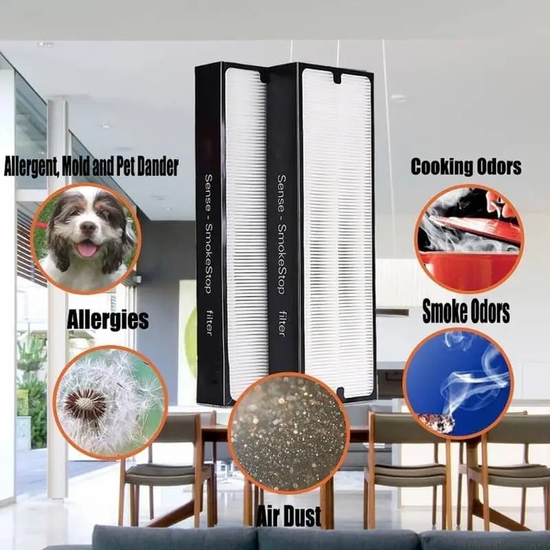 D0AB Air Cleaners Filter Plastic Material Air Purifier Accessory for Blueair