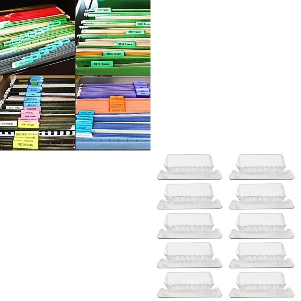 Linguette e inserti per cartelle sospese per cartelle file Organizzare e identificare file sospesi Etichetta per cartelle in