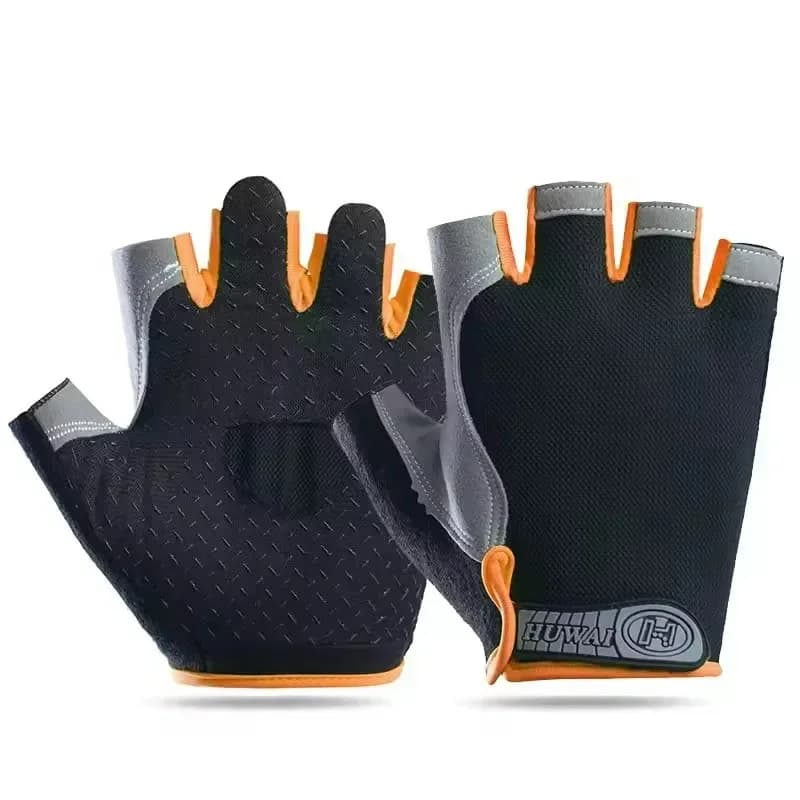 Guanti senza dita elastici con protezione solare estiva Nuovi guanti da ciclismo Guanti sportivi da esterno antiscivolo e ammortizzanti