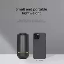 Smart Car Aroma Diffuser USB Rechargeable Car Air Freshener Essential Oil Ultrasonic Humidifier Auto Air Purifier Odor Remover