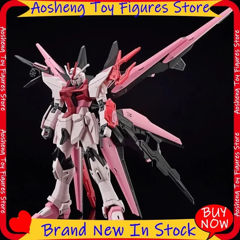 HG 1/144 Perfect Strike Freedom Rouge Assembly Model Kit Action Figure Desktop Ornament Doll Collectible Toy Gift