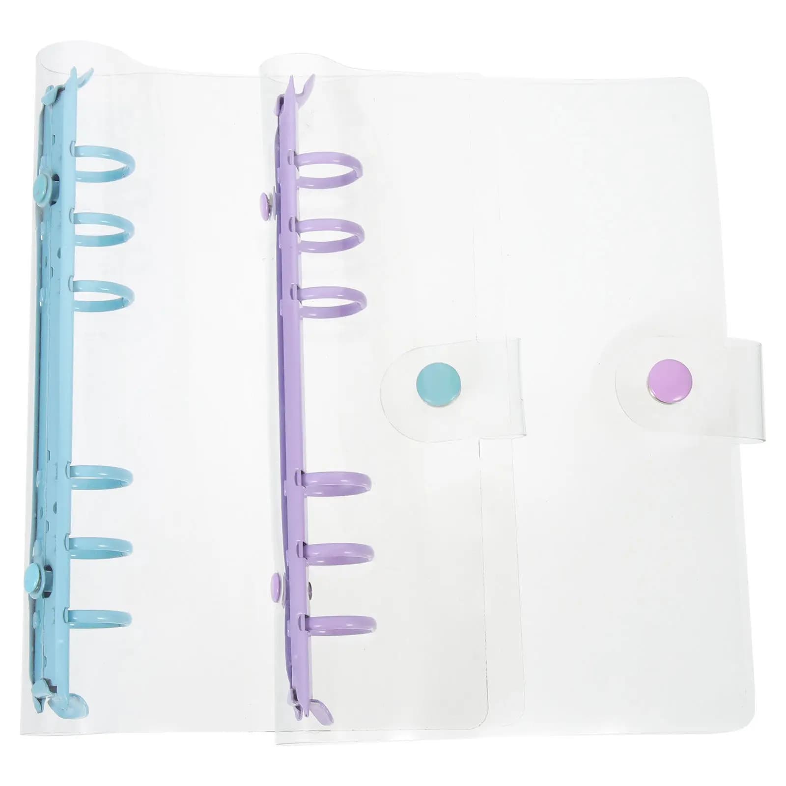 2 Pezzi Copertina Flessibile per Quaderno ad Anelli, per Scuola, Ufficio, Agenda, Scrapbook