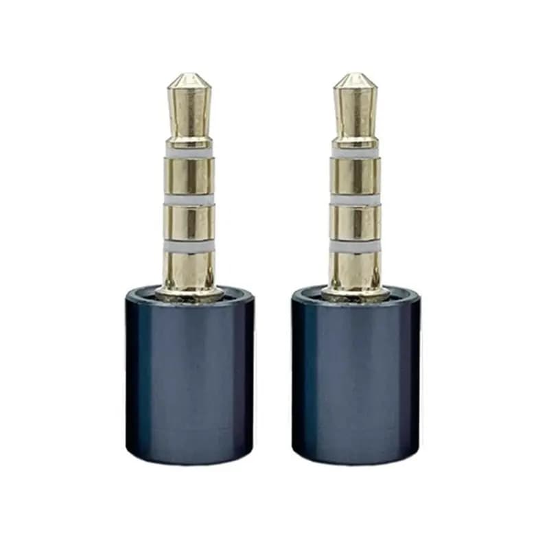Sound Locking Device 3.5Mm MIC Blocker 2PCS-Mic Lock For Smartphones Data Security Privacy Protection Black Gray