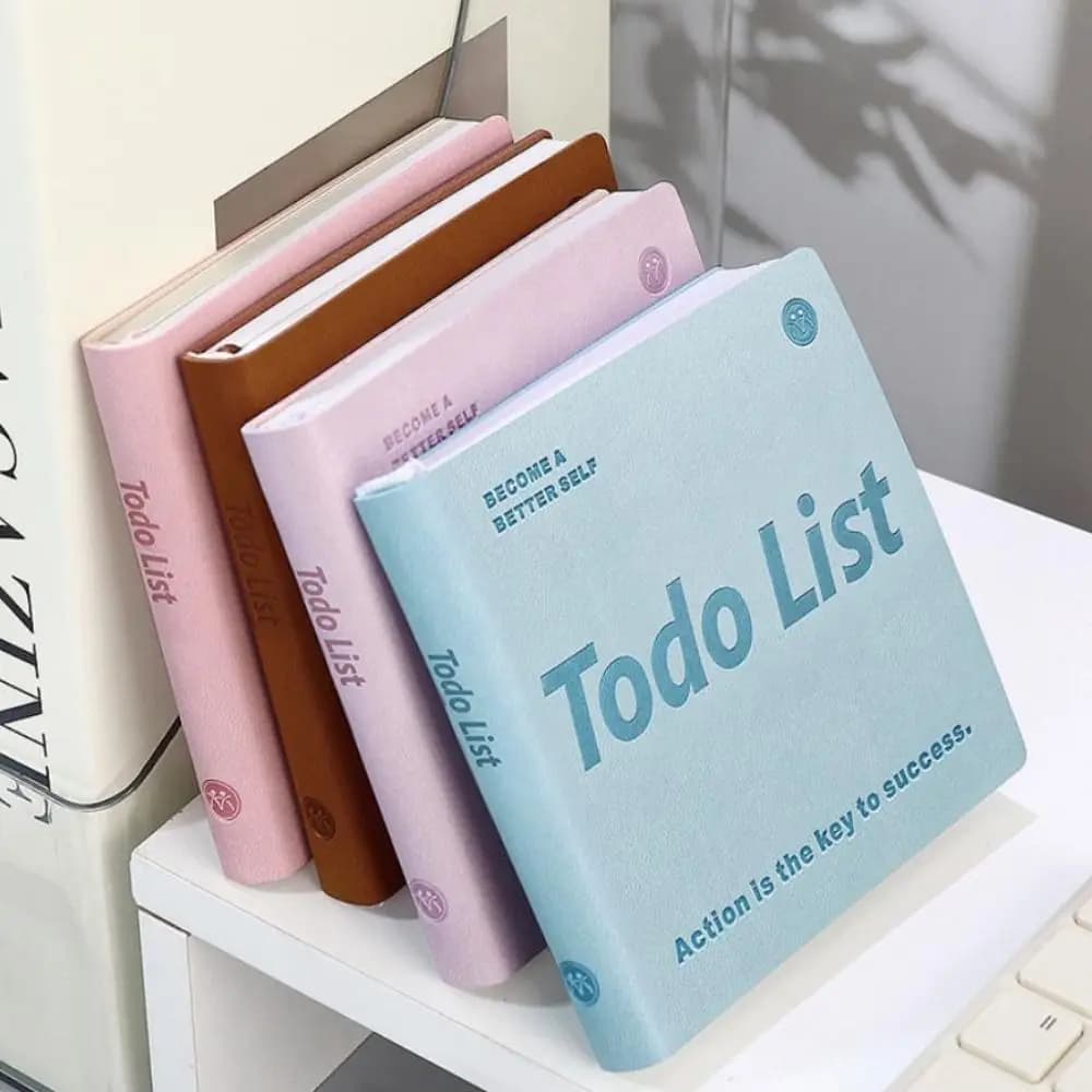 Agenda 365 giorni per la gestione del tempo, pianificatore portatile per appunti e orari, agenda giornaliera per scuola e ufficio