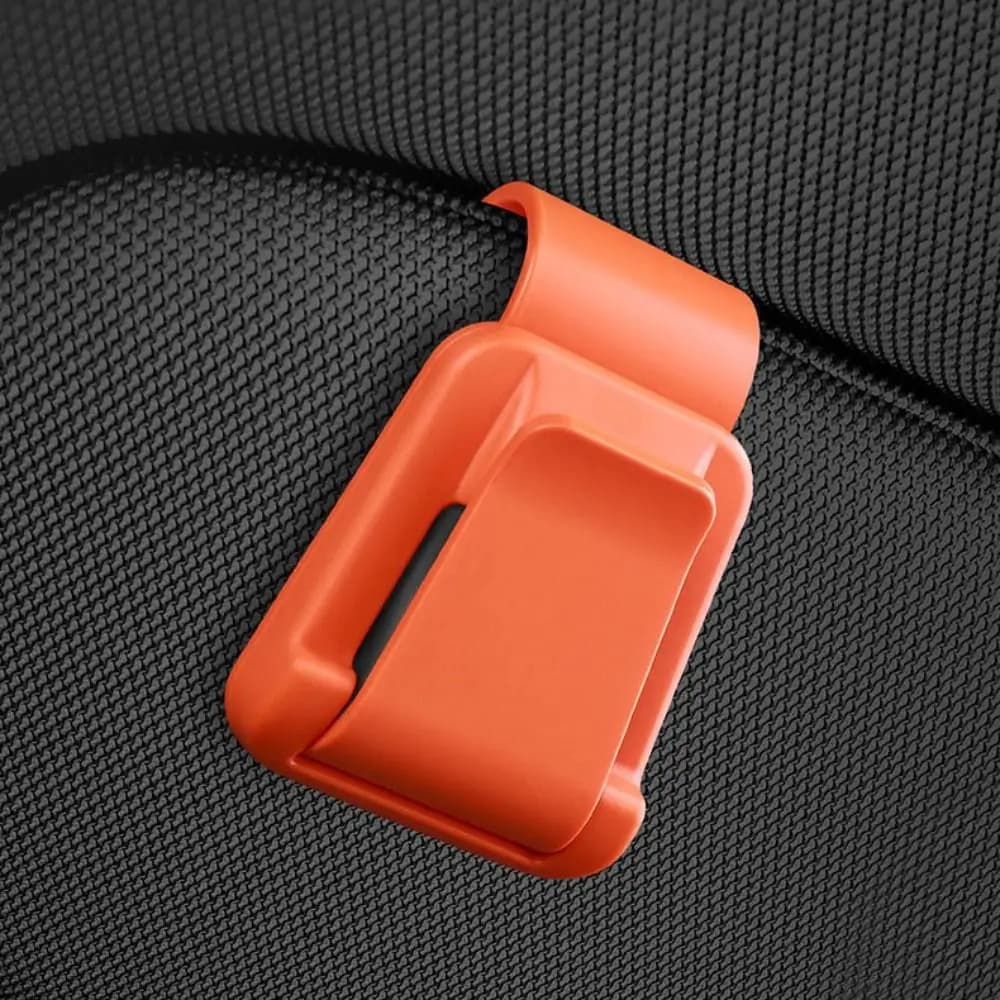 Clip universale per occhiali per auto Supporto per occhiali da sole per auto stabile antiurto Clip per telaio in ABS Carta per gancio automobilistico