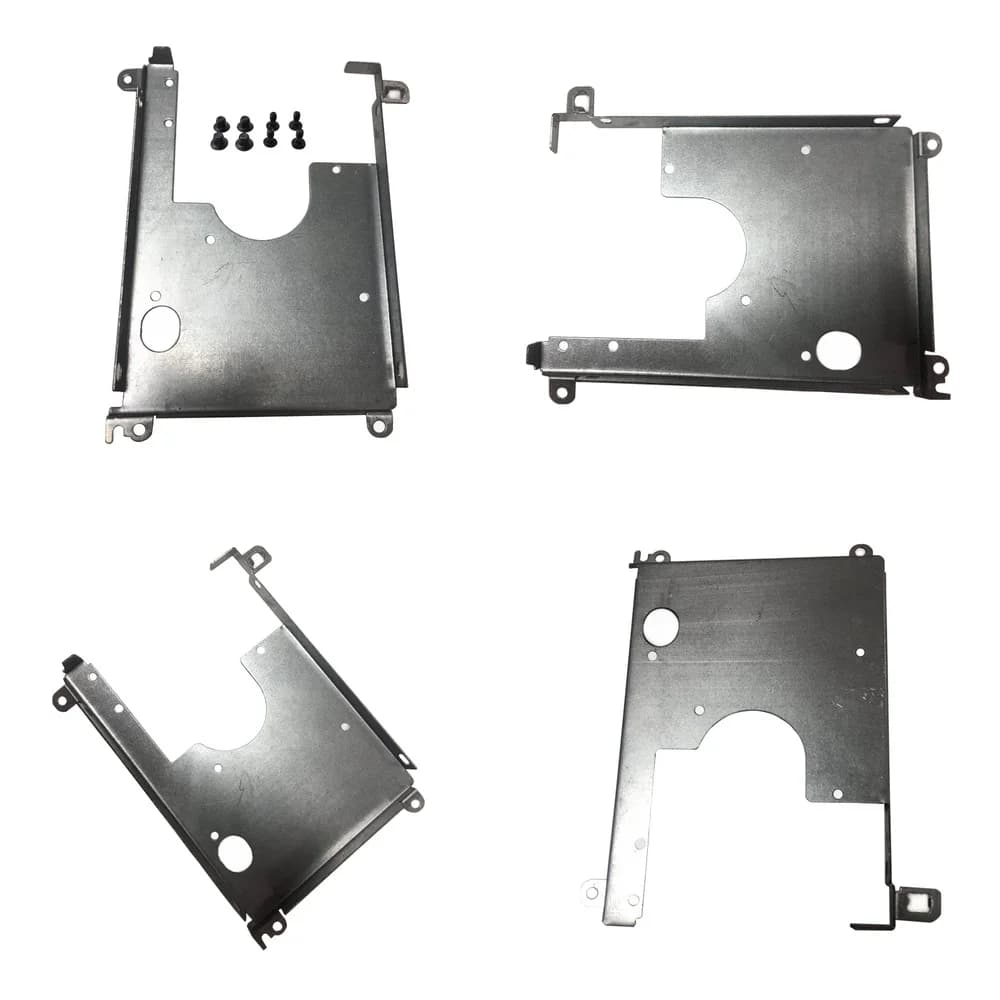 Staffa di montaggio in metallo per disco rigido per laptop Dell Latitude 3380, staffa di rinforzo per HDD compatibile con notebook