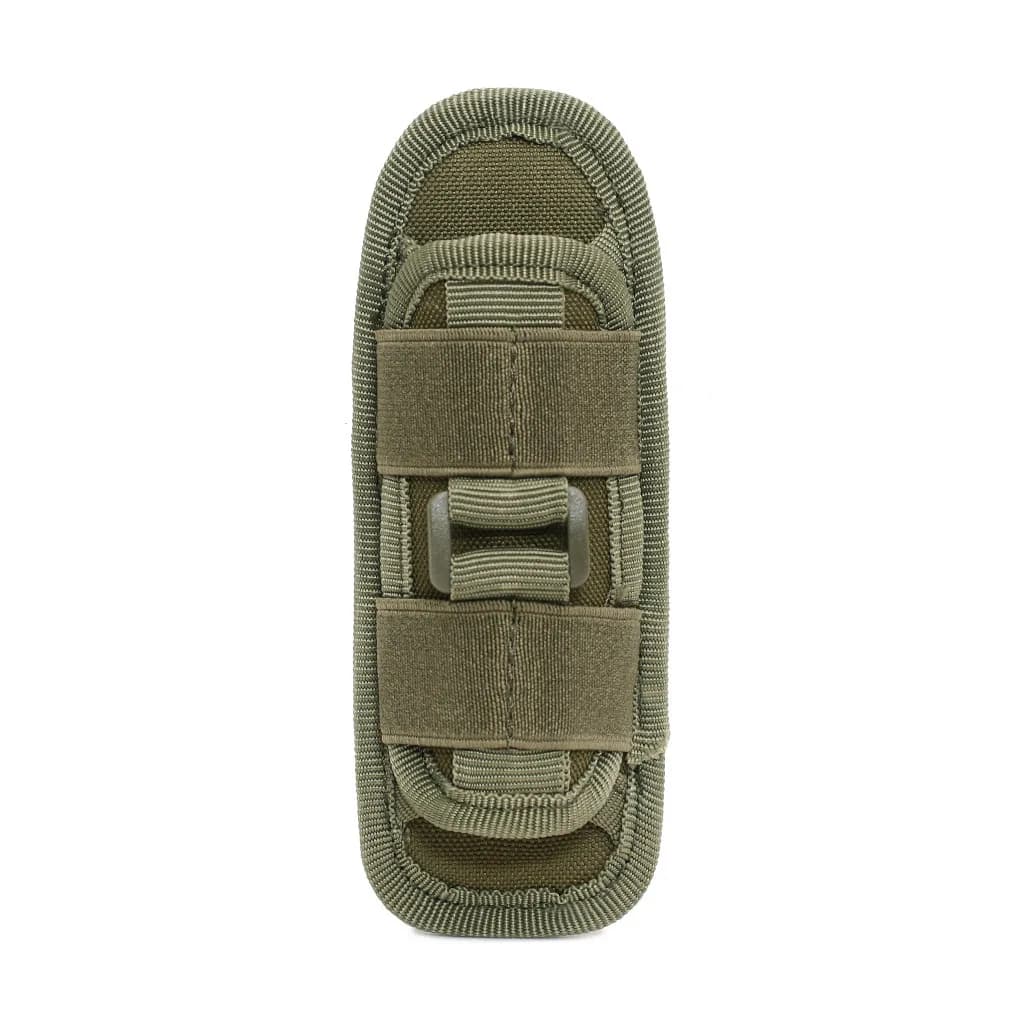 Custodia per torcia tattica, custodia per torcia tattica, supporto per torcia girevole, clip da cintura, custodia per torcia tattica con moschettone da 360 gradi