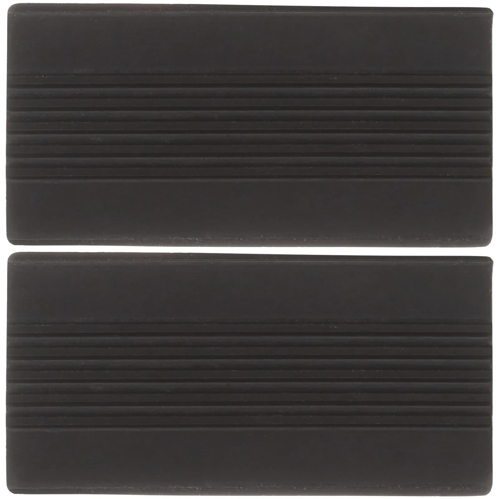 2 Pezzi Cuscinetti Antiscivolo per Grancassa, Tappetino Protettivo in Gomma Resistente all'Usura per Pedale Batteria, Accessorio per Strumento Musicale