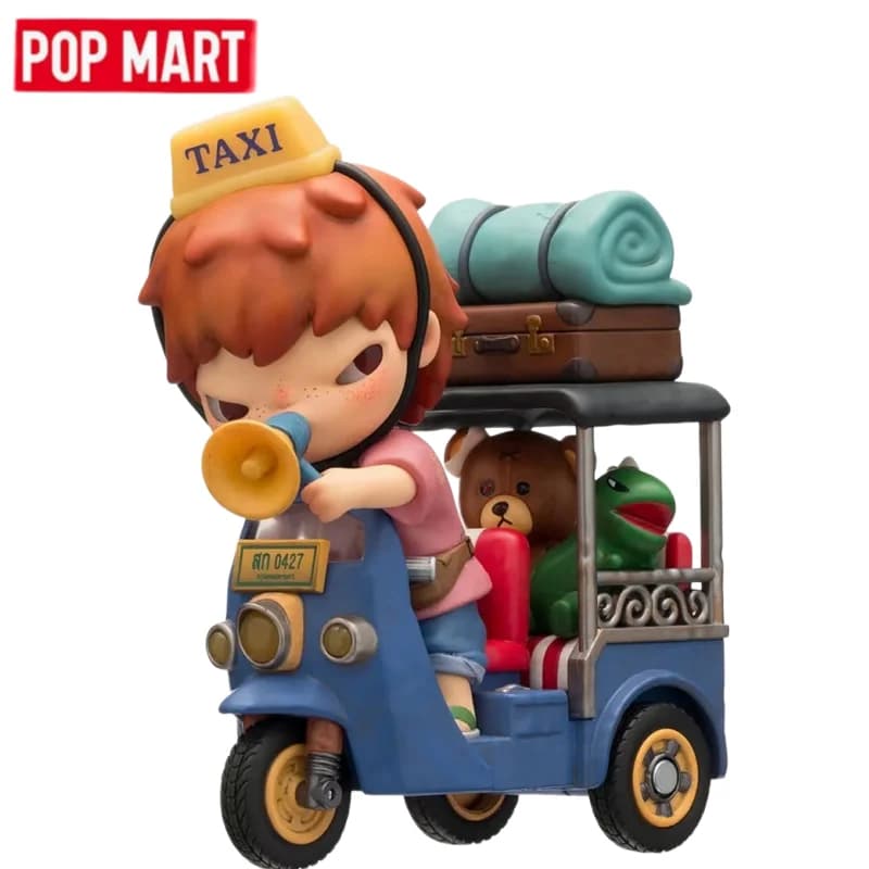 POP MART Original Hirono Tuk Tuk Figure Series Blind Box Action Anime Figure Limited Edition Designer Dolls Collection Toys Gift