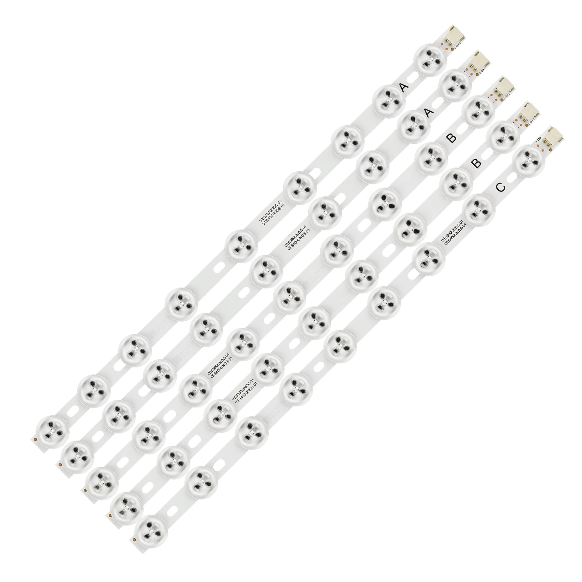 5pcs x LED Backlight Strip for 40" NDV REV1.0 VES400UNDS /DC VES400UNDC-01 39FHD-CNOV LC-39LD145K 40L3453DB 40PFL3018T/12