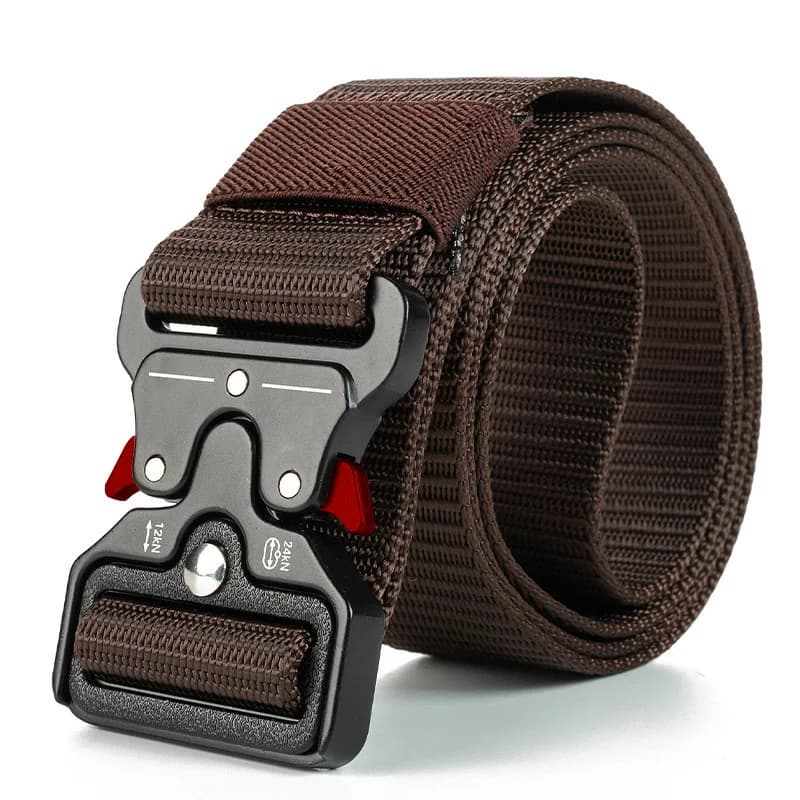 Genuine Tactical Belt Military Belt Quick Release Sports Accessories Real Nylon Soft Black Belt for Men and Women